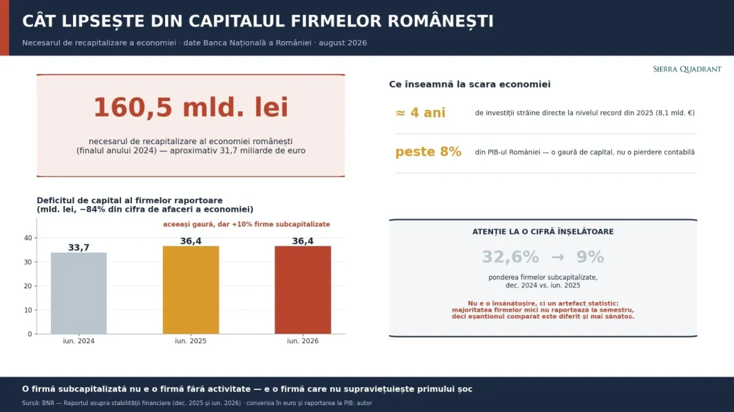 Recapitalizarea economiei românești 