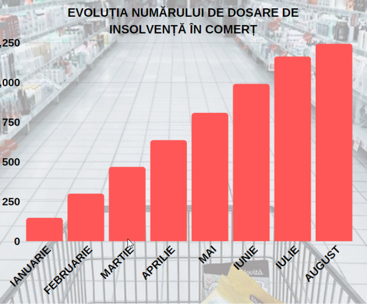 Analiză Sierra Quadrant: Consumul pierde teren. Insolvențele se extind puternic în sectorul comerțului