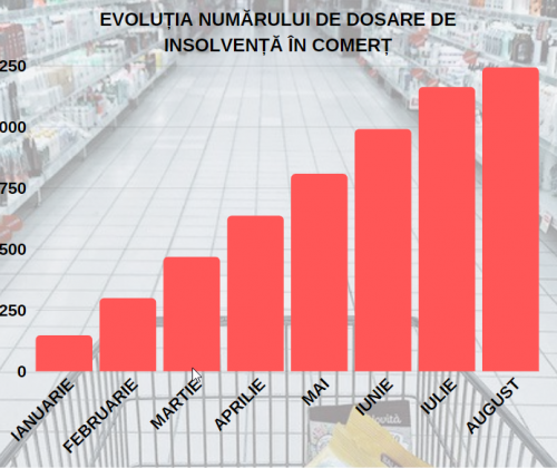 Analiză Sierra Quadrant: Consumul pierde teren. Insolvențele se extind puternic în sectorul comerțului